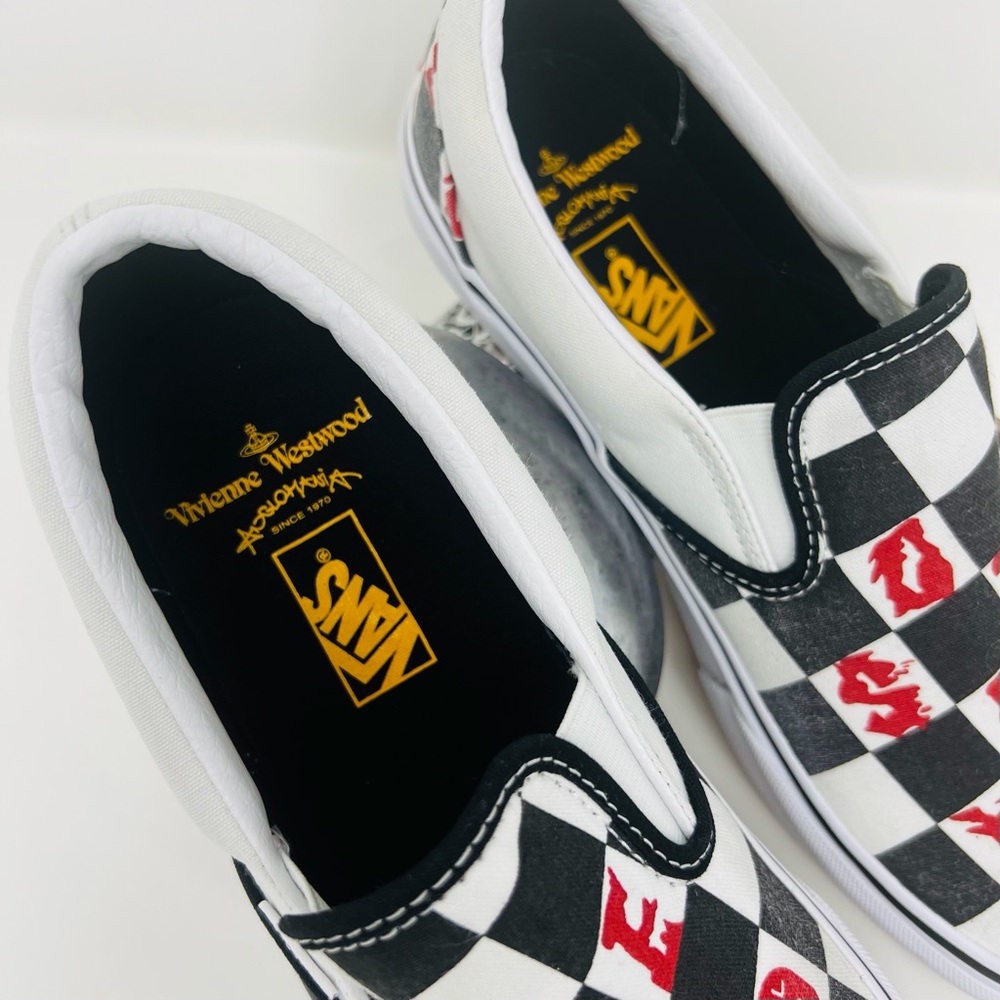 Vans x Vivienne Westwood Anglomania Classic Slip-on Sneakers - Picture 2 of 13